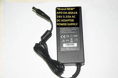 *Brand NEW* APD 24V 3.33A DA-80A24 AC DC ADAPTER POWER SUPPLY